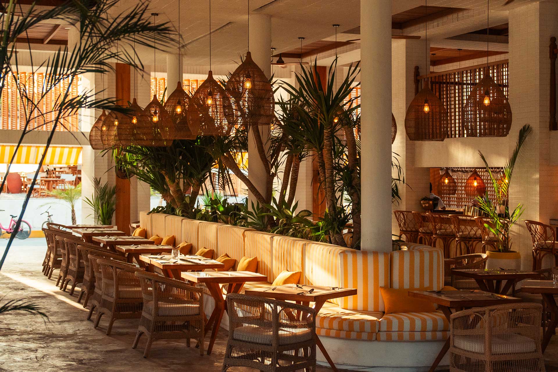 Pacifica restaurant cover detail